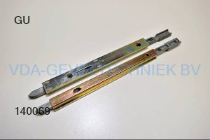 Gu kantschuif (Kantenriegel) tegenlopend (uitlopend artikel)