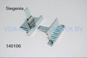 SIEGENIA ALU VERLENGDE GAFFEL VORK 34 MM SI-LINE LM T.B.V. KRUK LM BINNENDRAAIEND