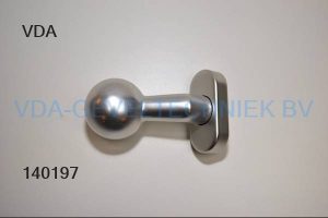 Deurduwer/knop/kogellos ev1 ovaal schild 70x32