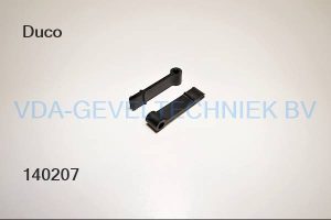 Duco hendel 1205 30mm zwart