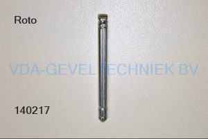 Roto bovenscharnier pen/stift