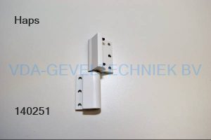 Haps scharnier 2-delig 01-2744-00-30 RAL