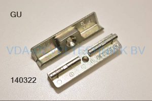 Gu rolnoksluitplaat (Rollzapf blech) 9-34202-00-0-1