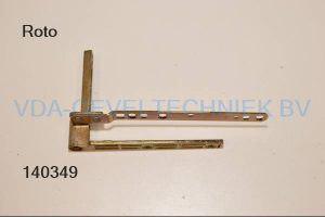 Roto onderscharnier (Ecklager) vleugeldeel rechts