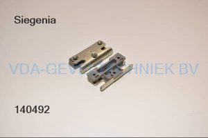 Siegenia paddestoelsluitplaat 1660 9mm
