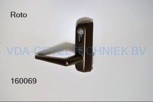 Roto raamkruk/raamgreep draaikiepkruk met cilinder