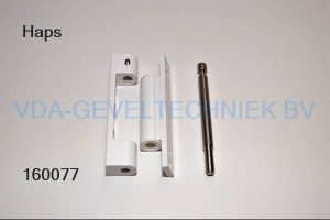 Haps 4392-30 92mm blokscharnier wit met stiftzekering RAL9016 niet verstelbaar