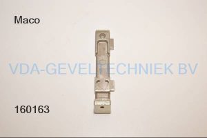 Maco Valsluitplaat Kiepsluitplaat Rechts vlak 25mm  33978 / 33938