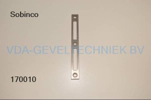 Sobinco sluitplaat d+n vlak