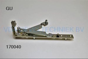 GU verdekt liggend onderscharnier Rechts EV1RS/EV2RS