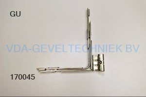 Gu hoekoverbrenging (Eckumlenkung) met