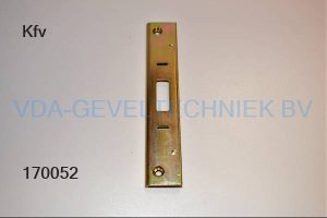 Kfv sluitplaat haak 2820-531-4