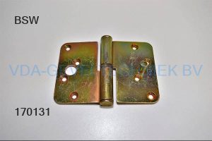 BSW scharnier 90x52 met dievenklauw