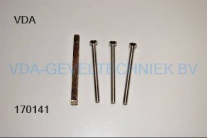 Stift 8x120mm 3x  M5x75