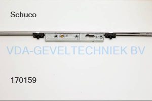 Schuco alu 2-puntsvergrendeling INOX 233138