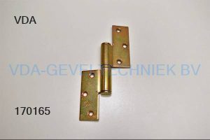 Swiss made scharnier 75x27 mm