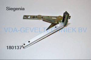 Siegenia onderscharnier verdektliggend
9/13mm (Ecklager)