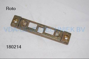 Roto kantschuif (Kantenriegel)sluitplaat r605a77 6482321700