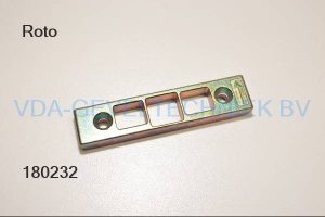 Roto kantschuif (Kantenriegel)sluitplaat infrees k605b56