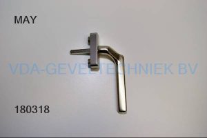 May raamgreep/raamkruk rechts champagne kleur