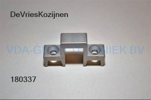 DVK sluitstuk/kaderdeel  tbv veerknip/knipslot