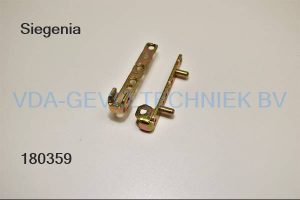 Siegenia kunststof Onderscharnier kozijndeel