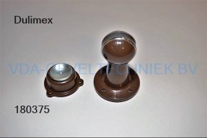 DX Deurhouder magneet bruin deurvastzetter