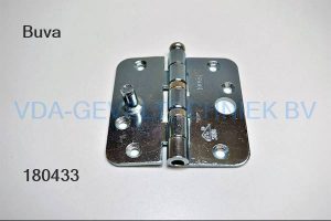 Buva scharnier 89x89x3 met dievenklauw