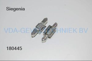 Siegenia alu krukverbinding/meenemer LM4200  2x schroefje