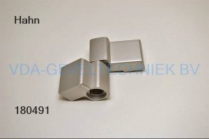 Dr. Hahn 2-delig scharnier Serie 60 AT EV1 t.b.v. alu 59x20-36mm