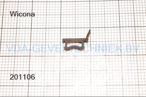 Wicona rubber binnendichting W4010105 GPF200 (prijs per meter, minimale afname 10 meter)