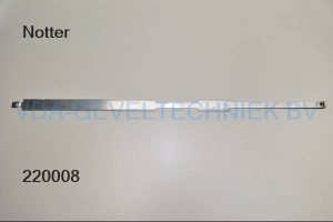 Notter alu schaarstrip tbv schaar grote 500