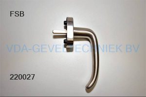 FSB raamkruk/raamgreep rvs ovaal 30x7