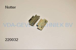 Notter alu vleugeldeel kierstandsluiting