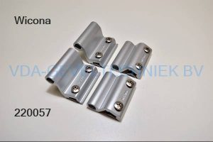 Wicona alu scharnier set