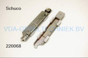 Schuco alu kieptringel links 243023 243025 kiepdeel