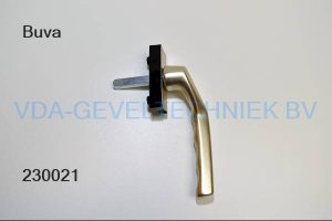 Buva raamkruk/raamgreep rechts champagne kleur