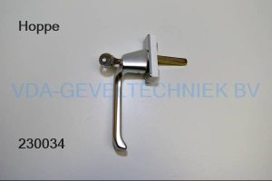 Hoppe raamgreep/raamkruk afsluitbaar links stift