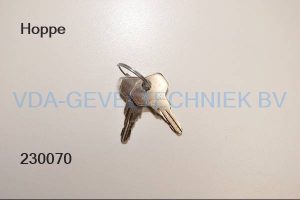 Hoppe sleutel raamkruk/raamgreep 2w145 (klink)