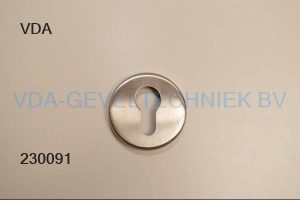 Aluminium rozet rond t.b.v. cilinder