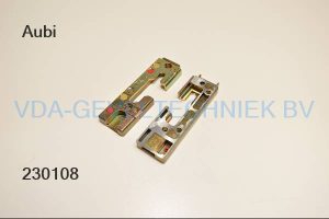 Aubi kiepsluitplaat (Kippschliessblech) links