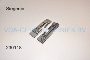 Siegenia kiepsluitplaat 2040 13mm