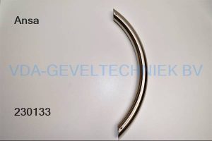 Ansa deurgreep rvs halvemaan 300