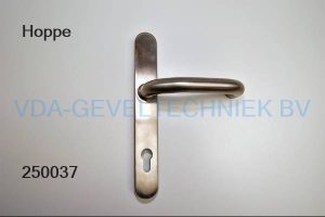Hoppe deurkruk buitenkant rvs ovaal