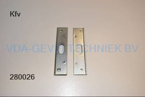 KFV pensluitplaat t.b.v. VEKA-Softline