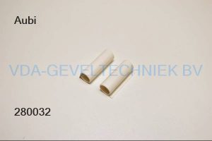 Aubi afdekkap bovenscharnier LK006 Creme RAL9001