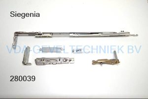 Siegenia Alu schaar DK MMBS0311-100012 Rechts Gr.2 AXX