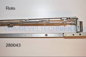 Roto NT schaar K schaargestuurd links. FFB 601-800 Gr.690 12/20-13