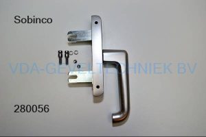 Sobinco aluminium raamkruk/raamgreep met