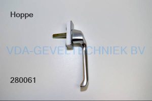 Hoppe raamgreep/raamkruk rechts stift 40x7mm